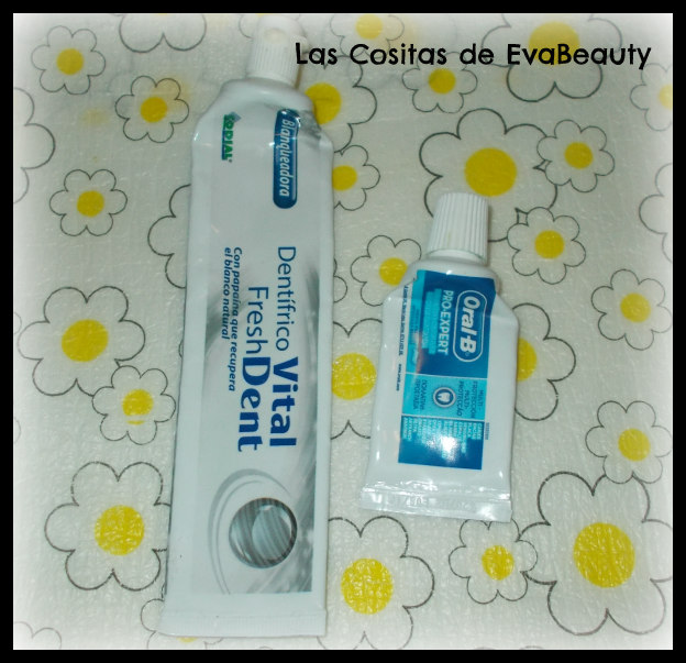 pasta de dientes Codial y oral b