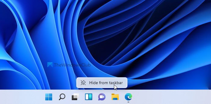 Hoe het Chat-pictogram te verbergen of te verwijderen van de taakbalk op Windows 11