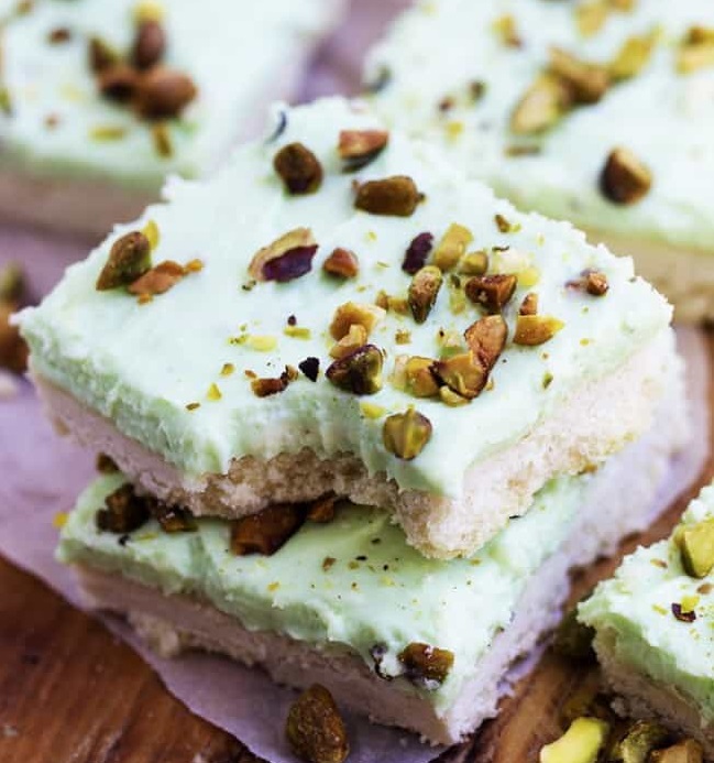 PISTACHIO DESSERT BARS BEST RECIPES