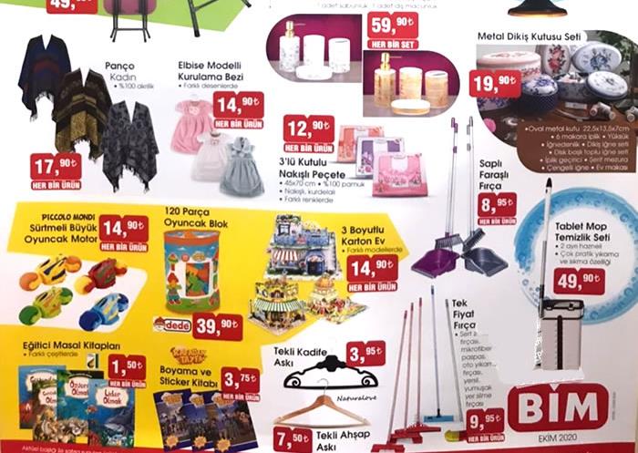 2 Ekim Bim Market Aktüel Ürünleri ve İndirimleri Yeni