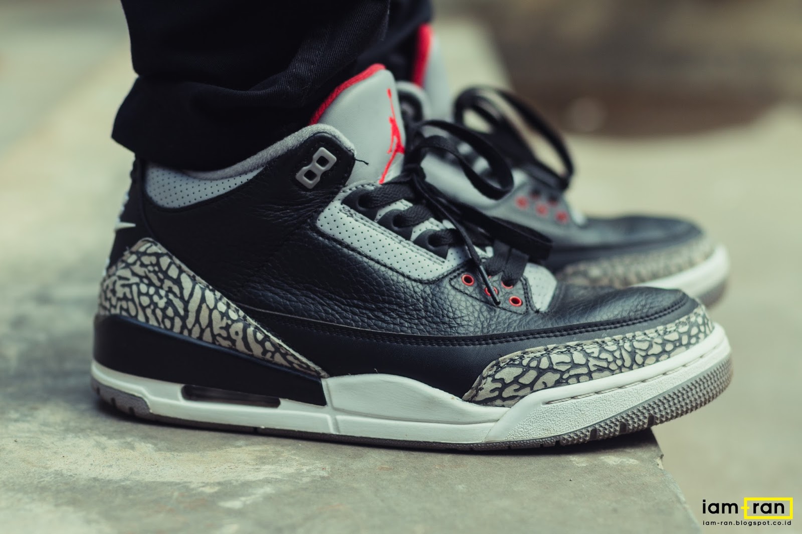 black cement 3 on feet