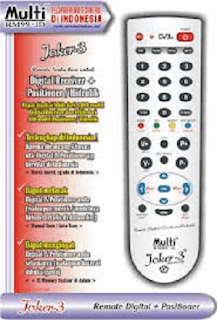 Set Kode Remote Digital Multy