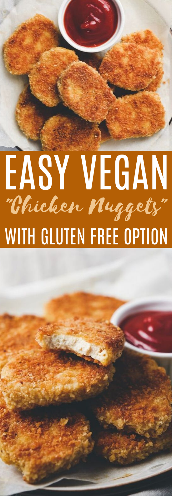 Vegan Chicken Nuggets (with gluten-free option!) #vegan #meatless