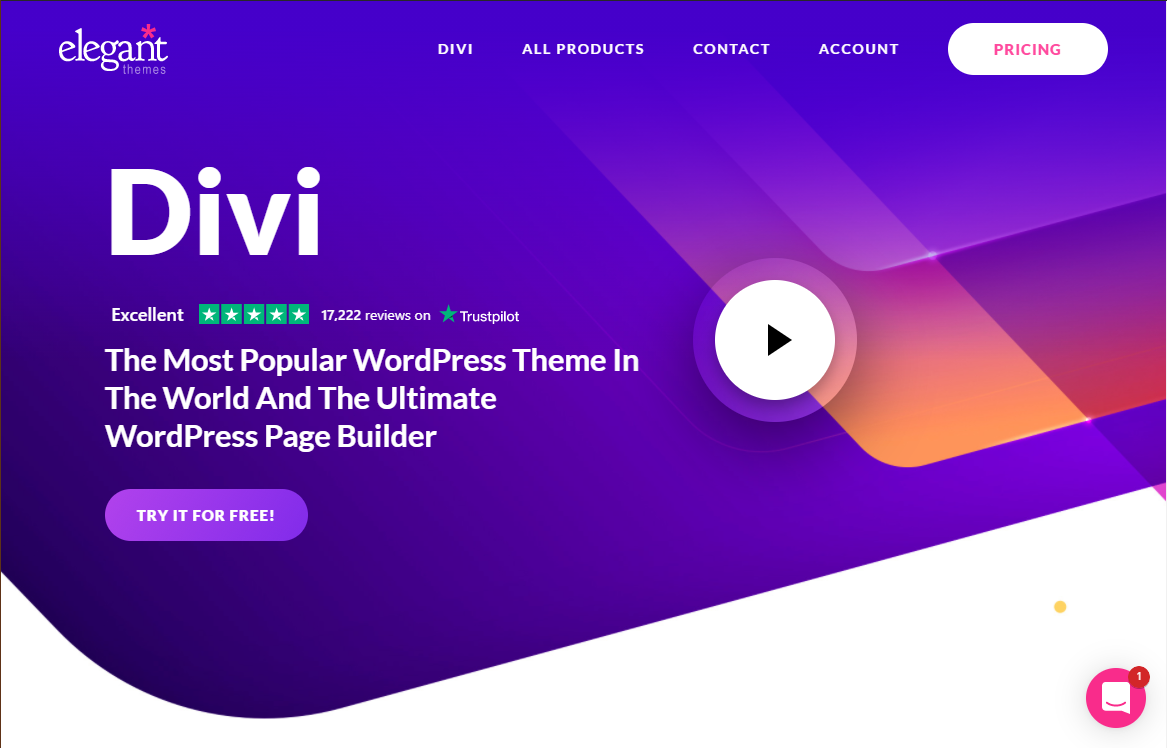 Divi - Most Popular WordPress Themes