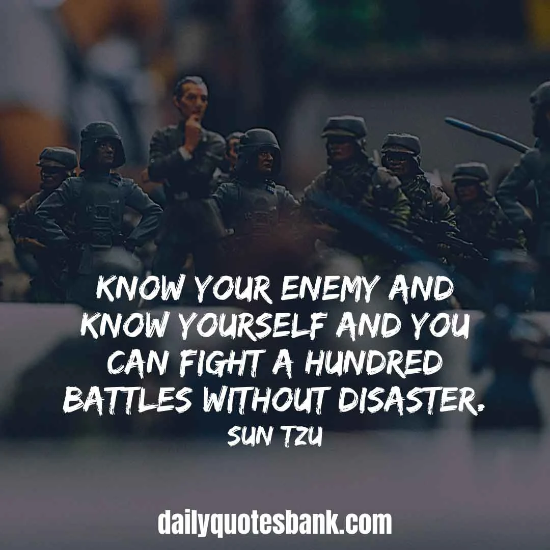 Sun Tzu Art Of War Quotes On Enemy, Strategy, Leadership