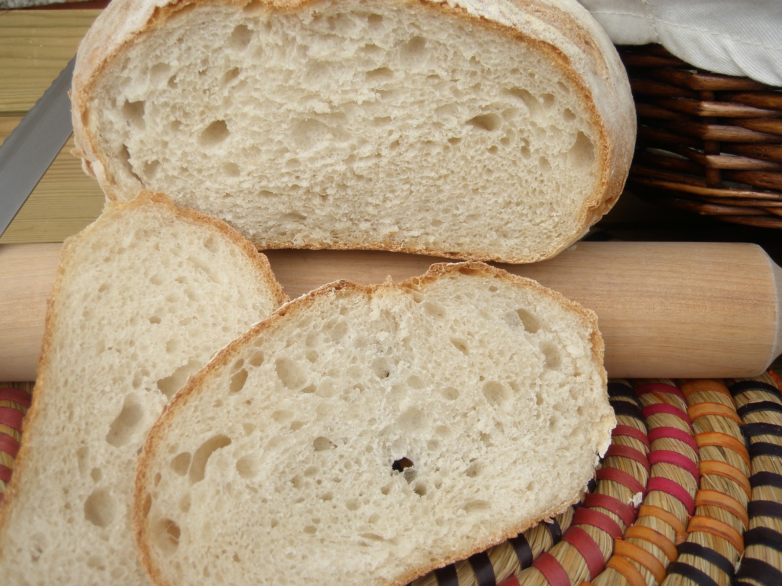 PAN CON MASA MADRE El jardín