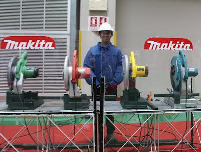 Buriram Thailand Makita Hitachi Maktec DeWALT metal chop saw