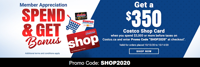 Costco: Get a $350 Costco Shop Card (Expired)