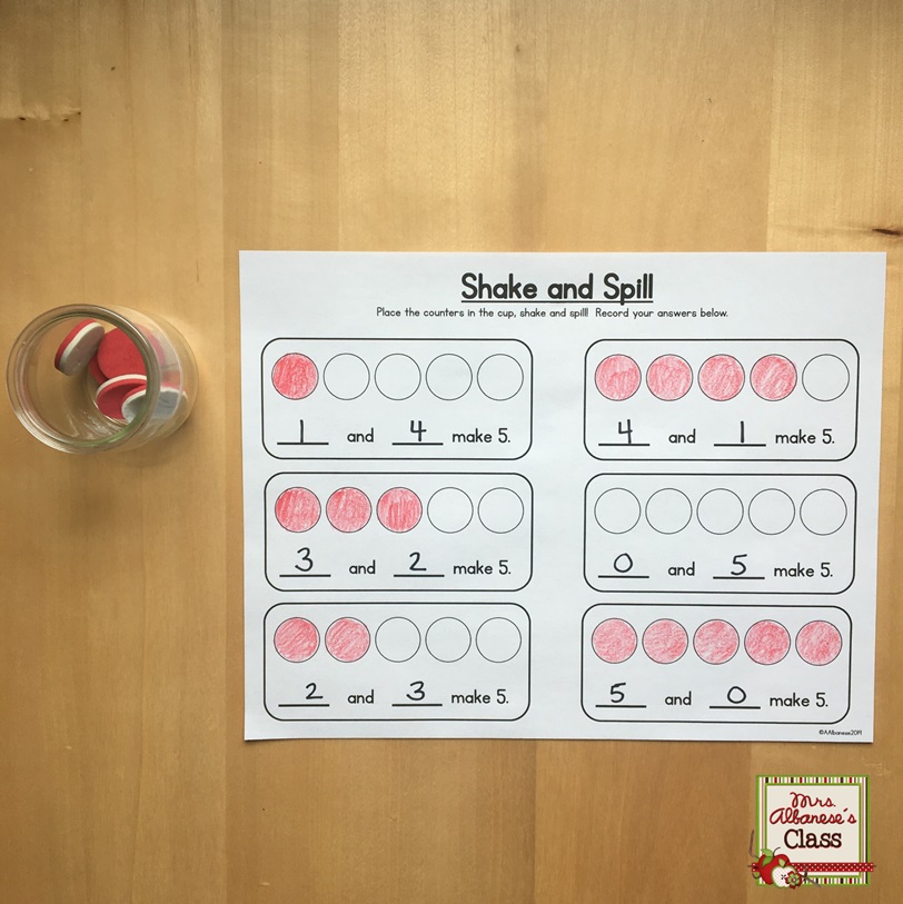 Composing Numbers in Kindergarten Mrs. Albanese's Kindergarten Class