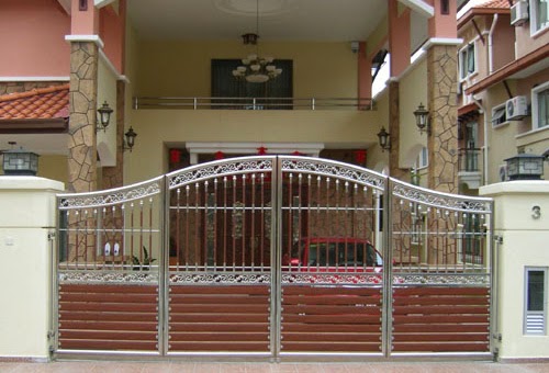 Rumah Idaman: Materials of Modern Gates
