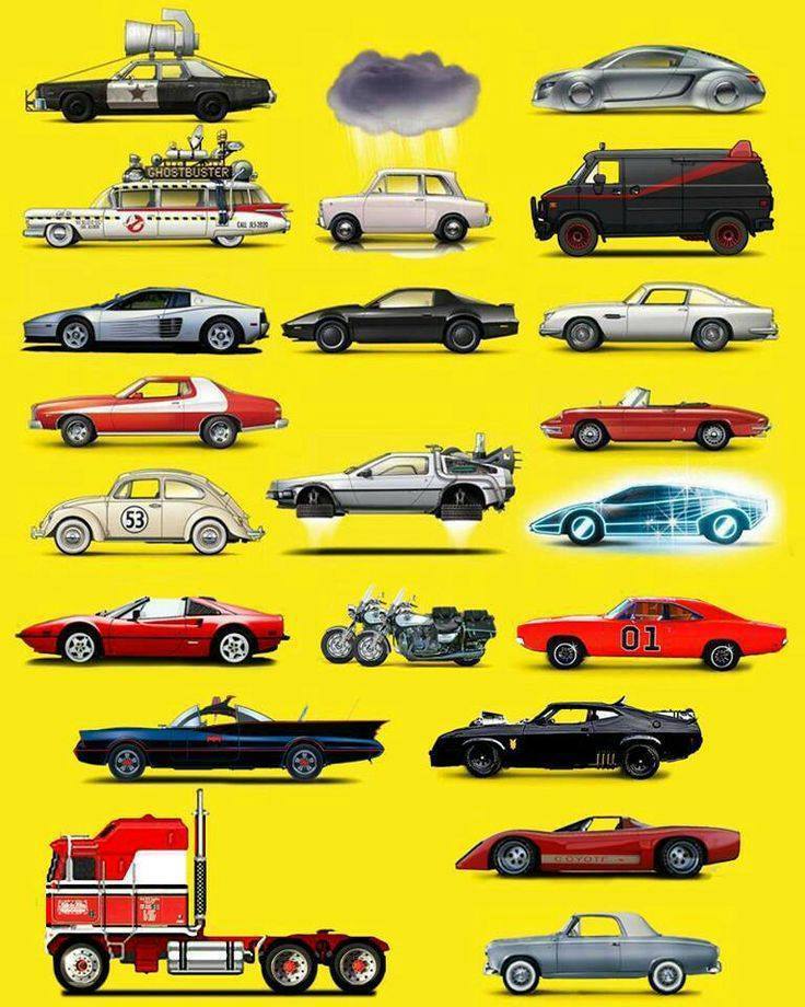 a new tv show and movie car poster... cool. Has some that are normally