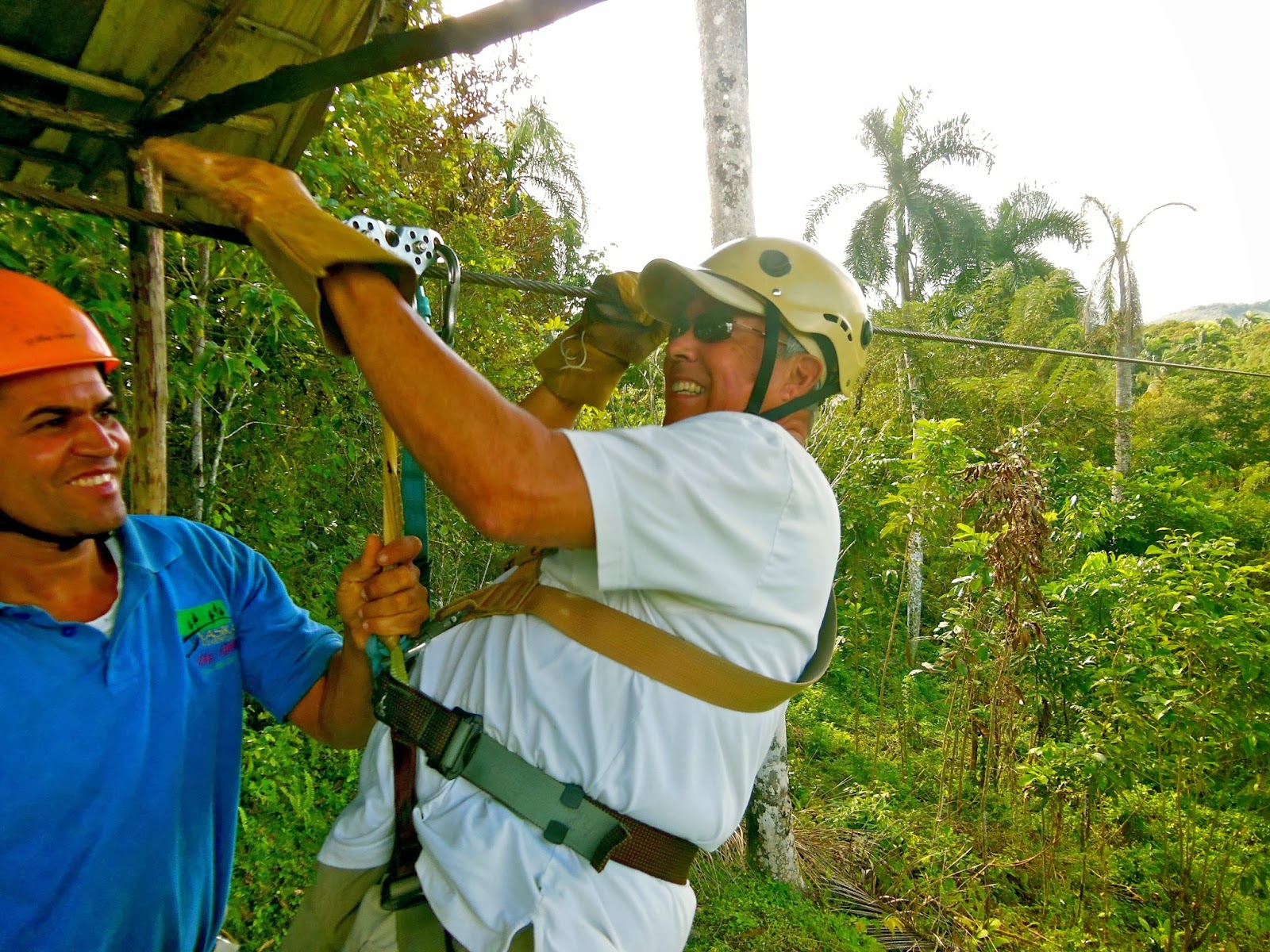 wyattsailing Zip, Zip, Zippin' in the Dominican Republic!