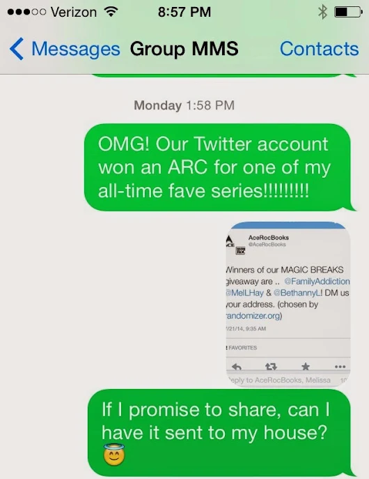 The Family Addiction: Magic Breaks by Ilona Andrews (mild spoilers)