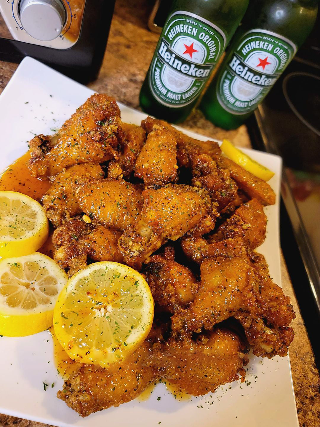 Buffalo Lemon Pepper Wings