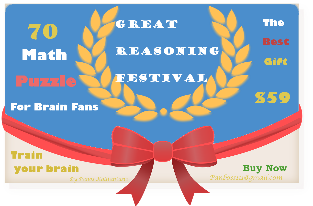 Brain teasers and puzzles: 70 Math Reasoning Questions-eBook