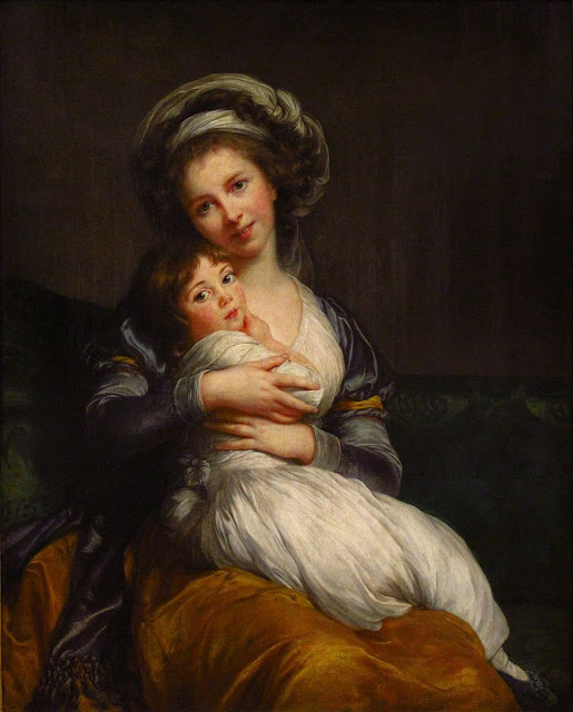 Élisabeth Louise Vigée-Le Brun’s Self-Portrait with her Daughter, Julie