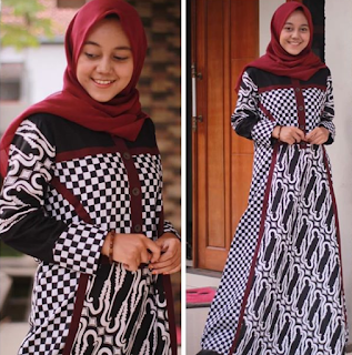 Model Gamis Batik Modern Terbaru 2020 Model Baju Terbaru