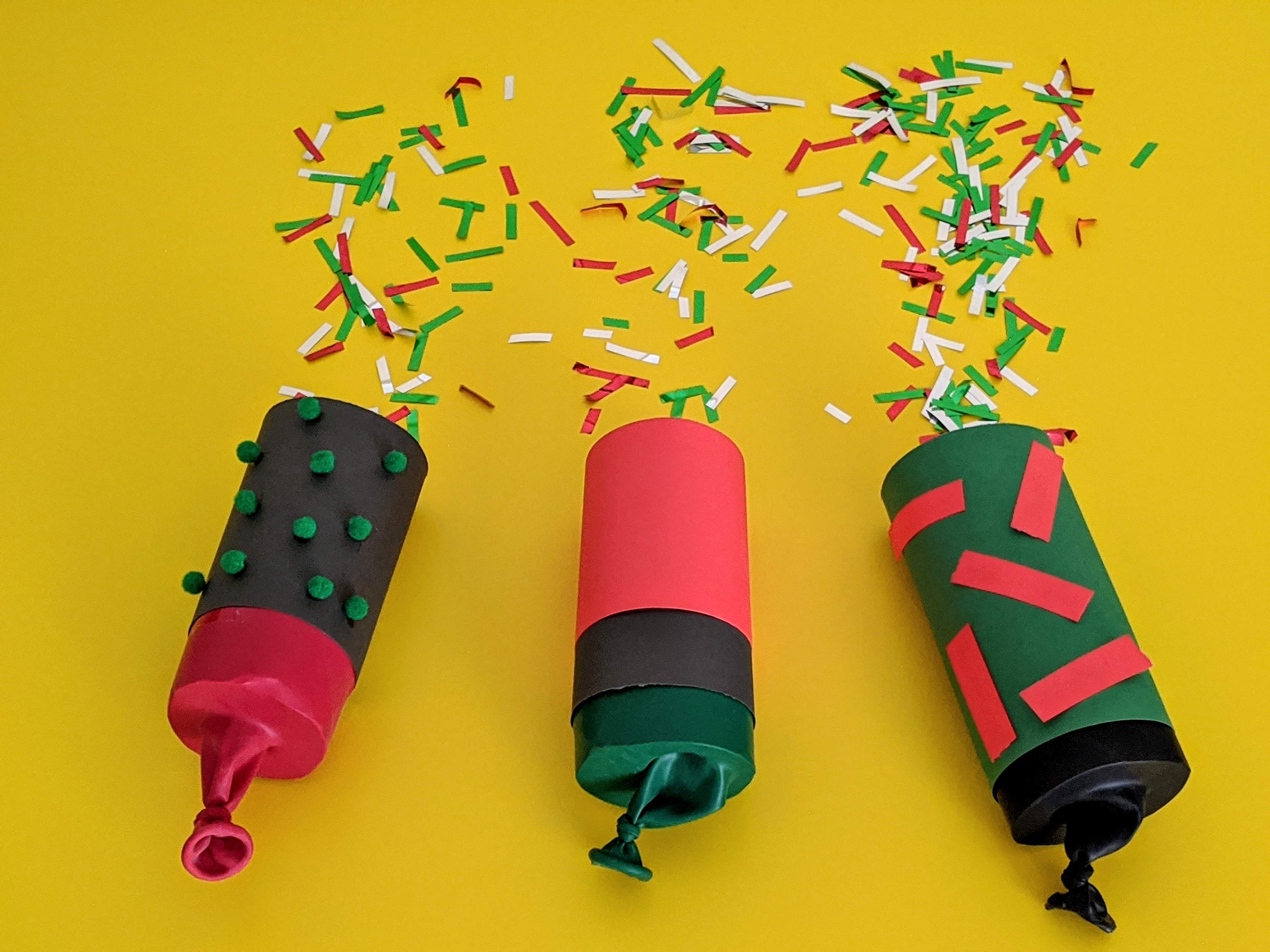 DIY Confetti Poppers for Crafting A Fun Life