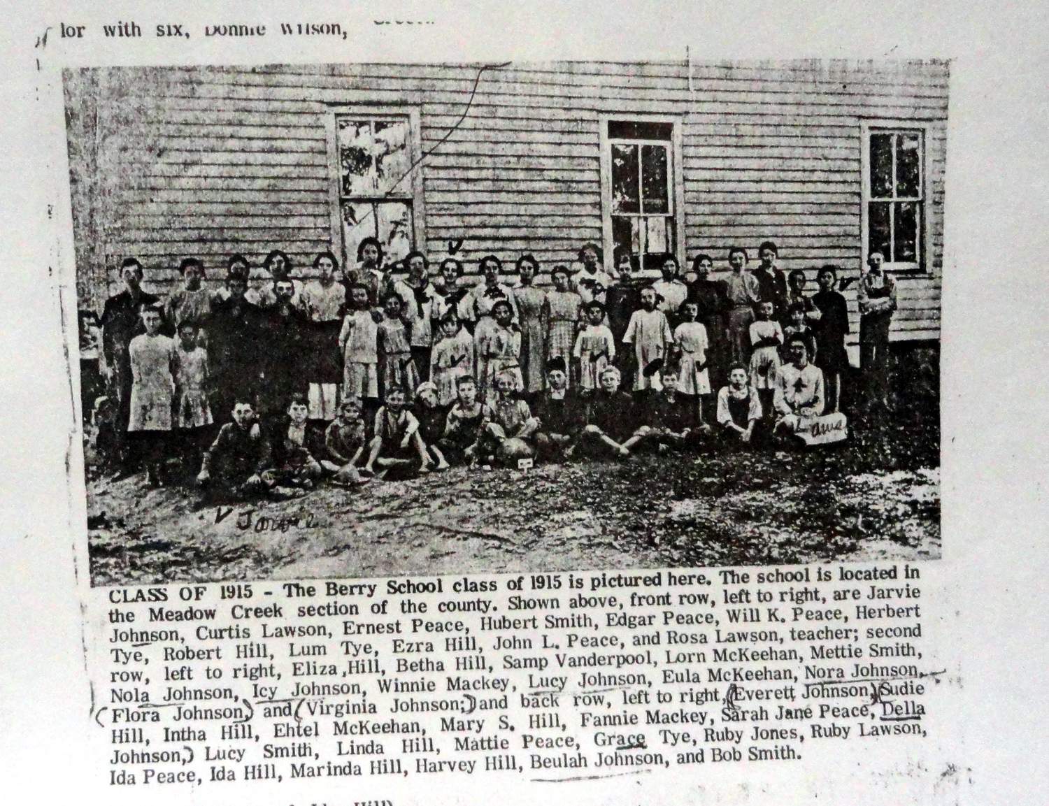 The Jones Family of Whitley County Early Schools in Whitley County, Ky