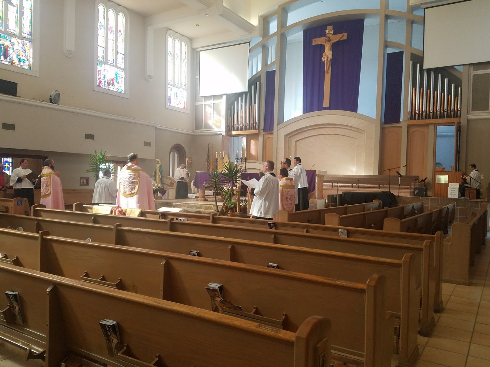 The Brothers of the Little Oratory in San Diego: Vespers of Laetare Sunday