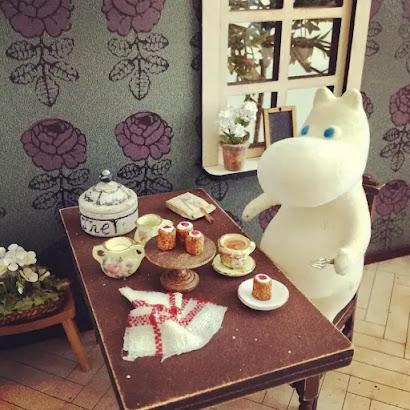 Moomin cafe japan