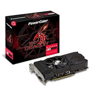 PowerColor 4GB AMD Radeon Red Dragon RX 550 Graphic Card PowerColor 4GB AMD Radeon Red Dragon RX 550 Graphic Card