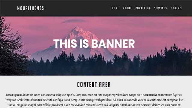 how to make html header