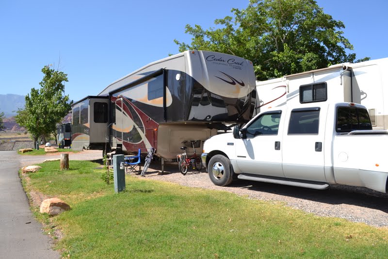 Our Travel Blog HurricaineSt. Utah RV park