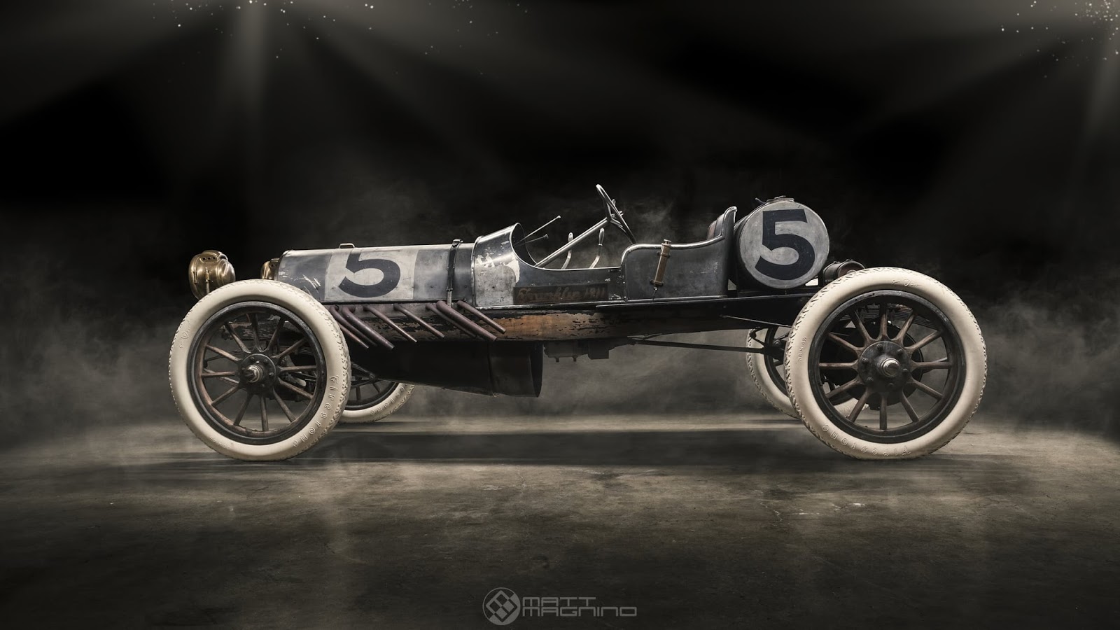 Just A Car Guy 1910 Franklin D Race Car, LA to Phoenix (Desert Classic