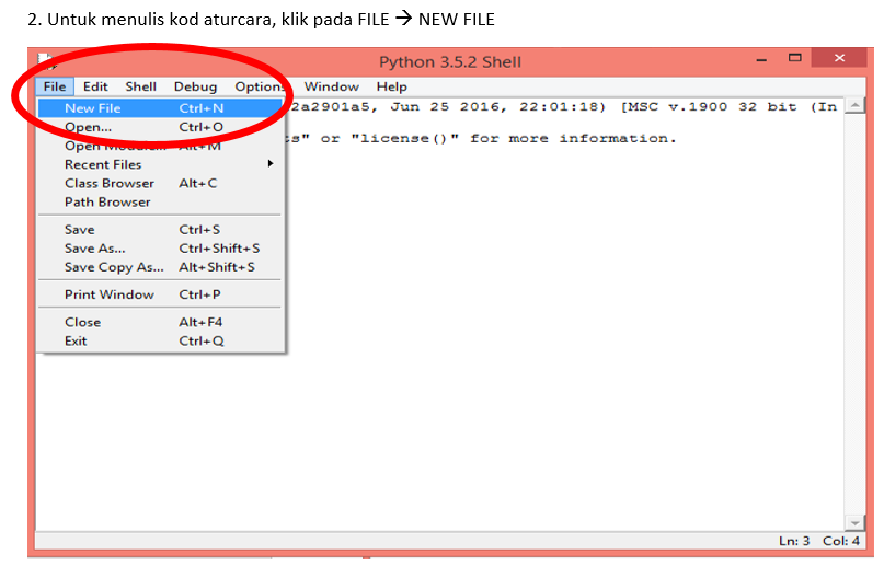 SAINS KOMPUTER & ASAS SAINS KOMPUTER: ASK T2 : INSTALL PYTHON DAN GUNA..