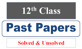 2nd year class 12 solved past papers pdf download