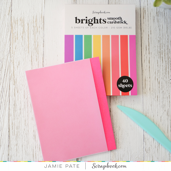 How Use the new Brights Smooth Cardstock | DIY Card
