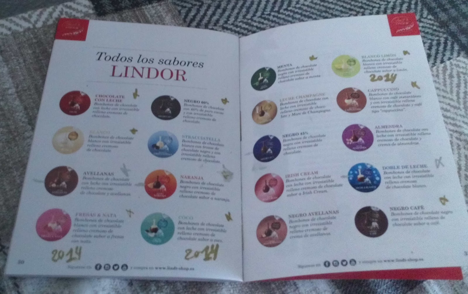 Mis recuerdo de ayer y de hoy: Los nuevos bombones Lindor
