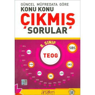 Anafen 8.Sınıf TEOG Konu Konu Çıkmış Sorular (2017) Anafen 8.Sınıf TEOG Konu Konu Çıkmış Sorular (2017)