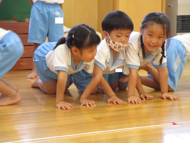 亀田カトリック幼稚園のブログ: カワイ体育教室