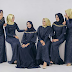 Baju Gamis Biru Dongker Cocok Dengan Jilbab Warna Apa