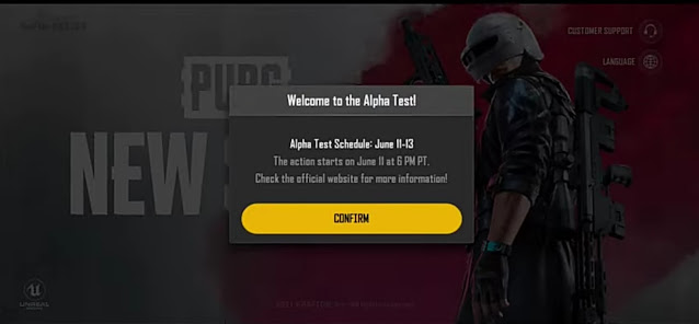 How to download PUBG New State Alpha Test App