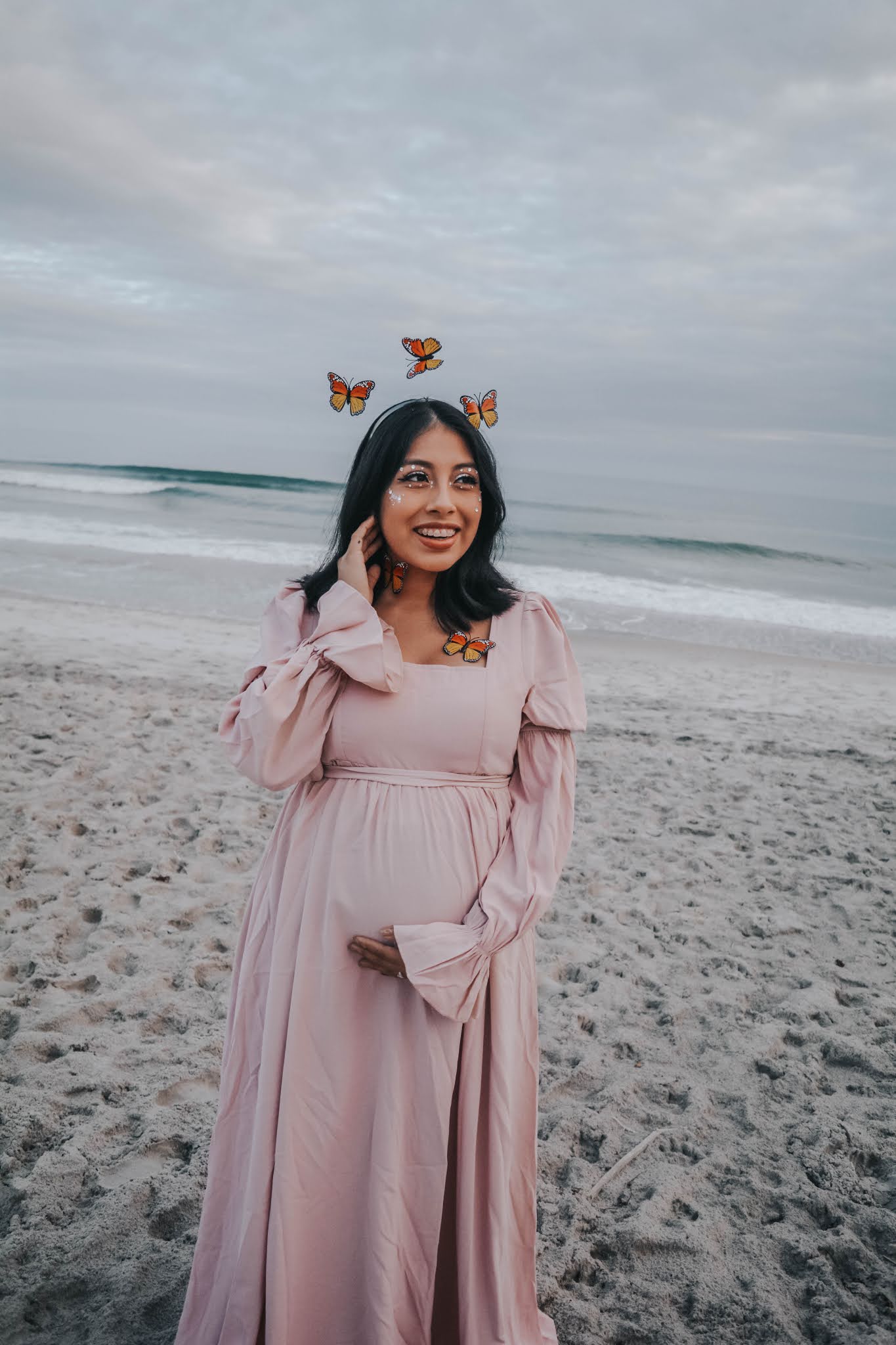 Maternity Photo Shoot Ideas The Butterflies — Michele, One "L"