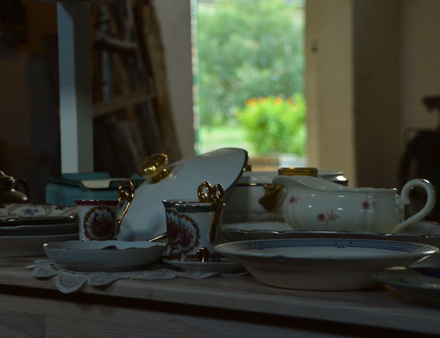 Gutshof Carolinenthal: Ein neugieriger Blick in Laden und Küche...