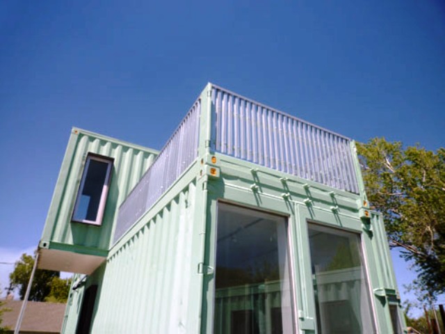 Shipping Container Homes & Buildings: Two-story 2000 sqft Shipping Container  Home, Arizona