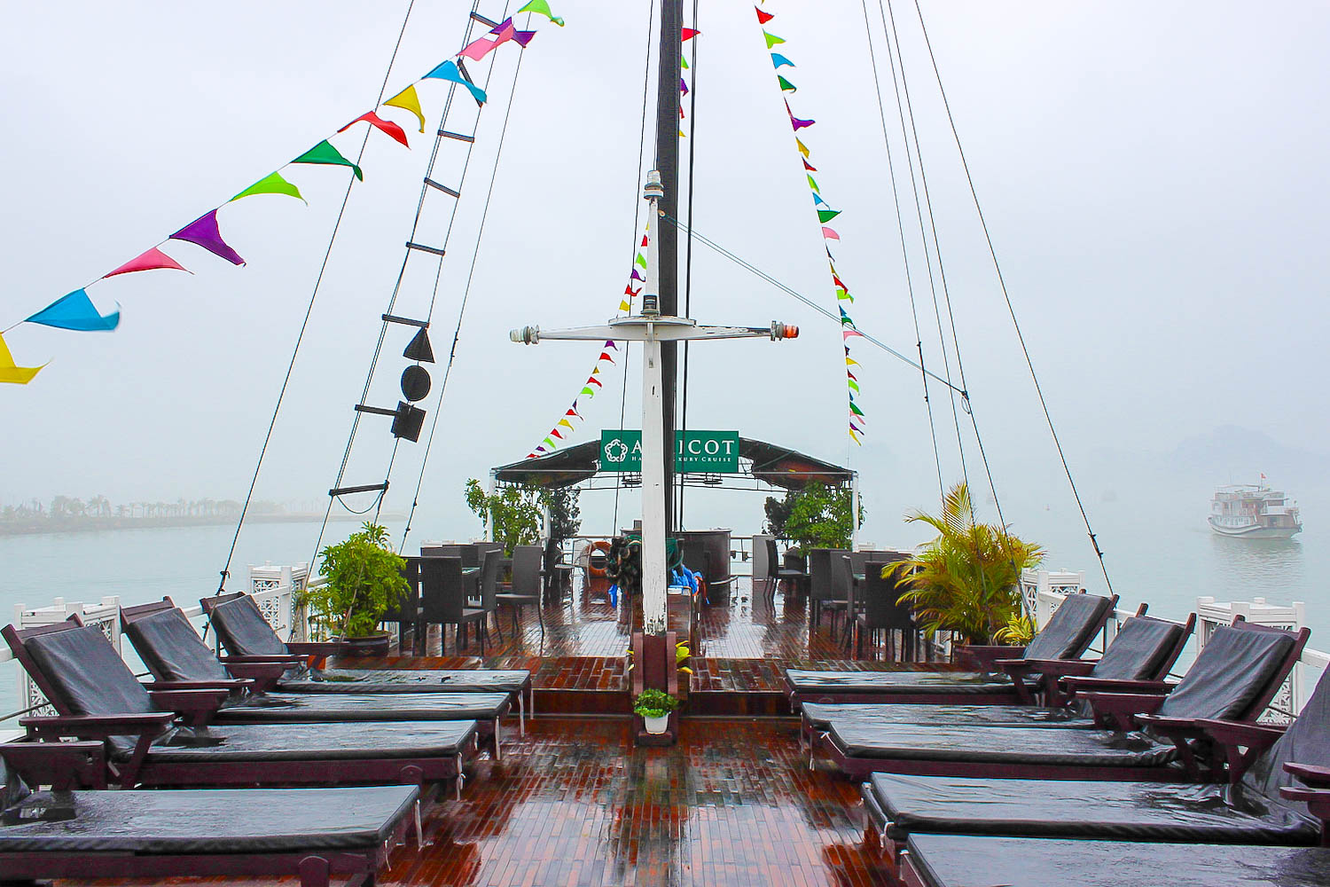 halong bay cruise boat