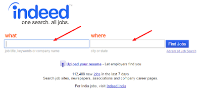 Indeed job search