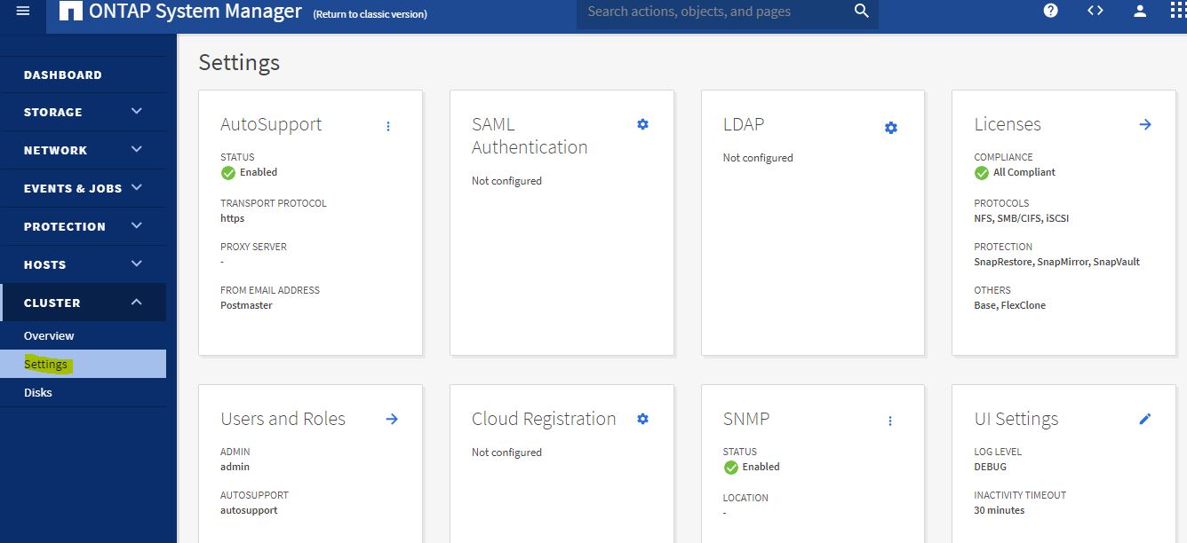 Remote Infrastructure Management NetApp ONTAP 9.7 Overview