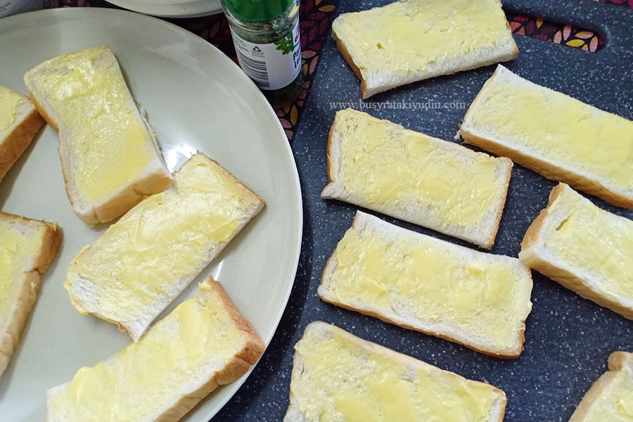 Resepi Roti Gardenia Garlic Sedap Weh!  Busyra Takiyudin