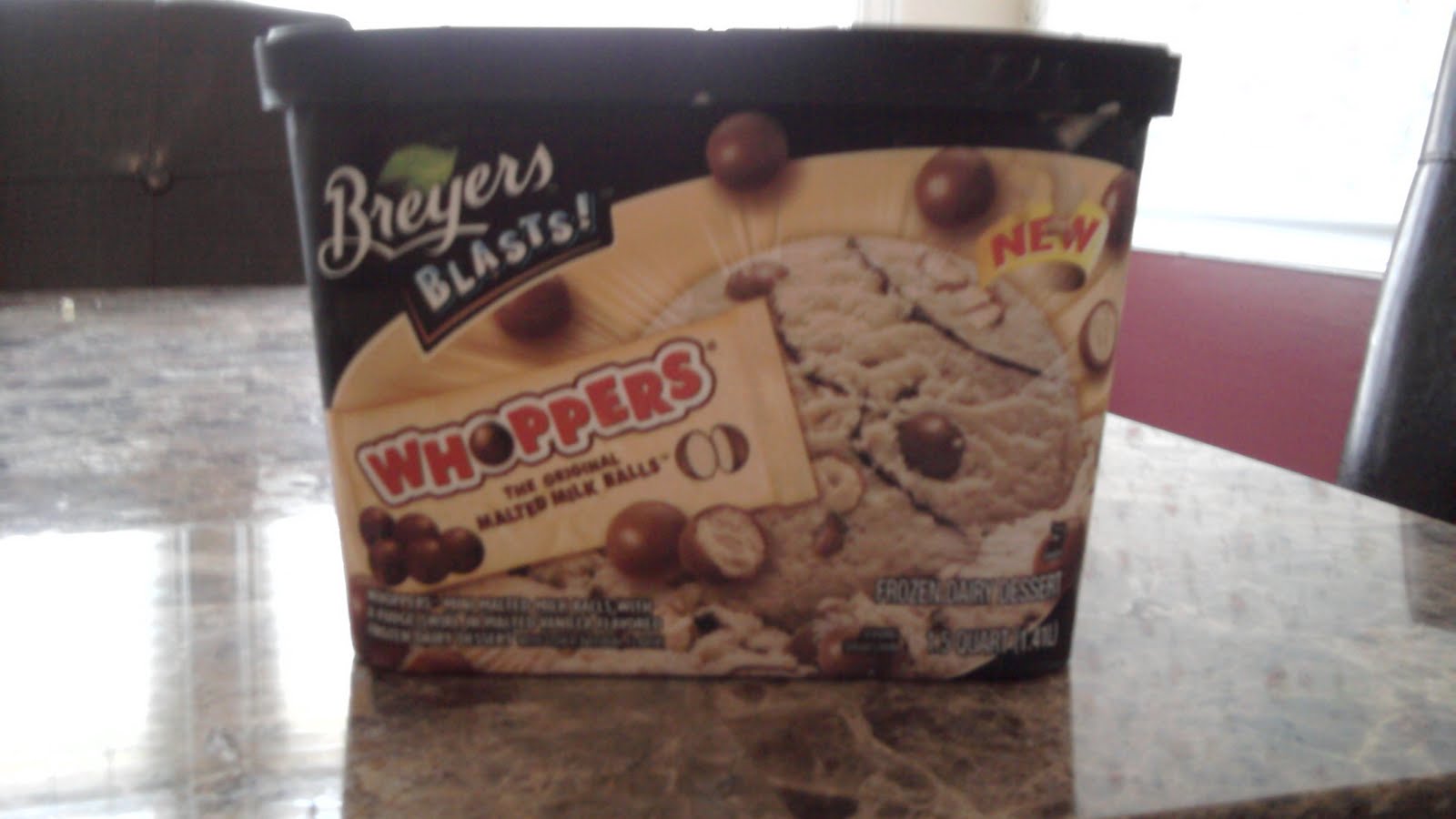 So I'm A Total Foodie Whopper of an Ice Cream!