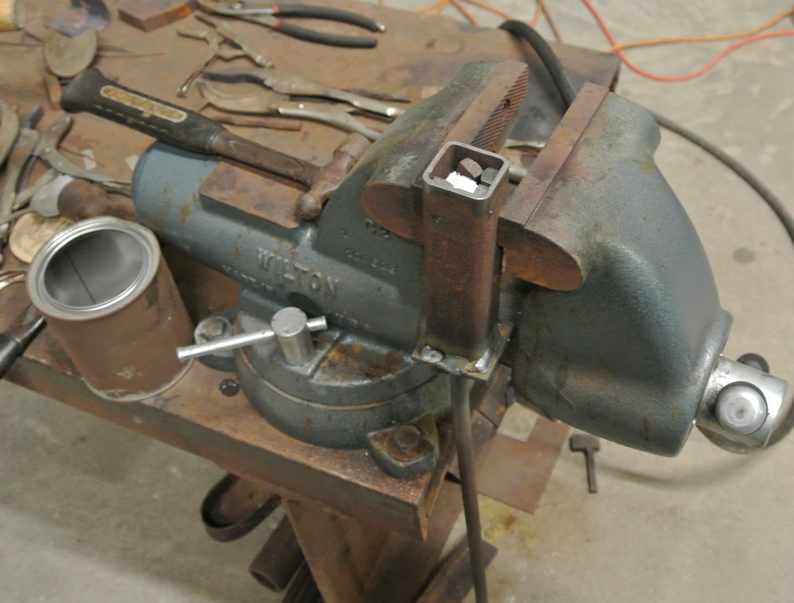 Chad's stuff Canister damascus