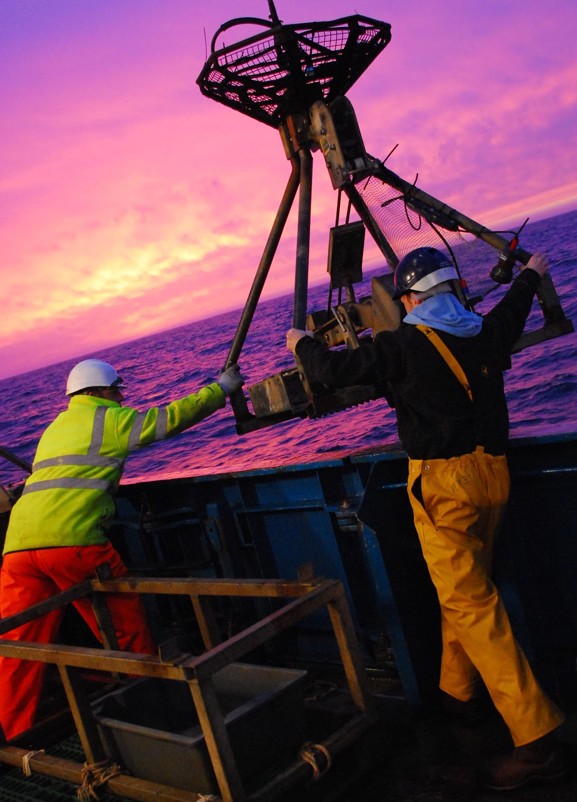 JNCC marine survey update: Shell hash and submarine structures...