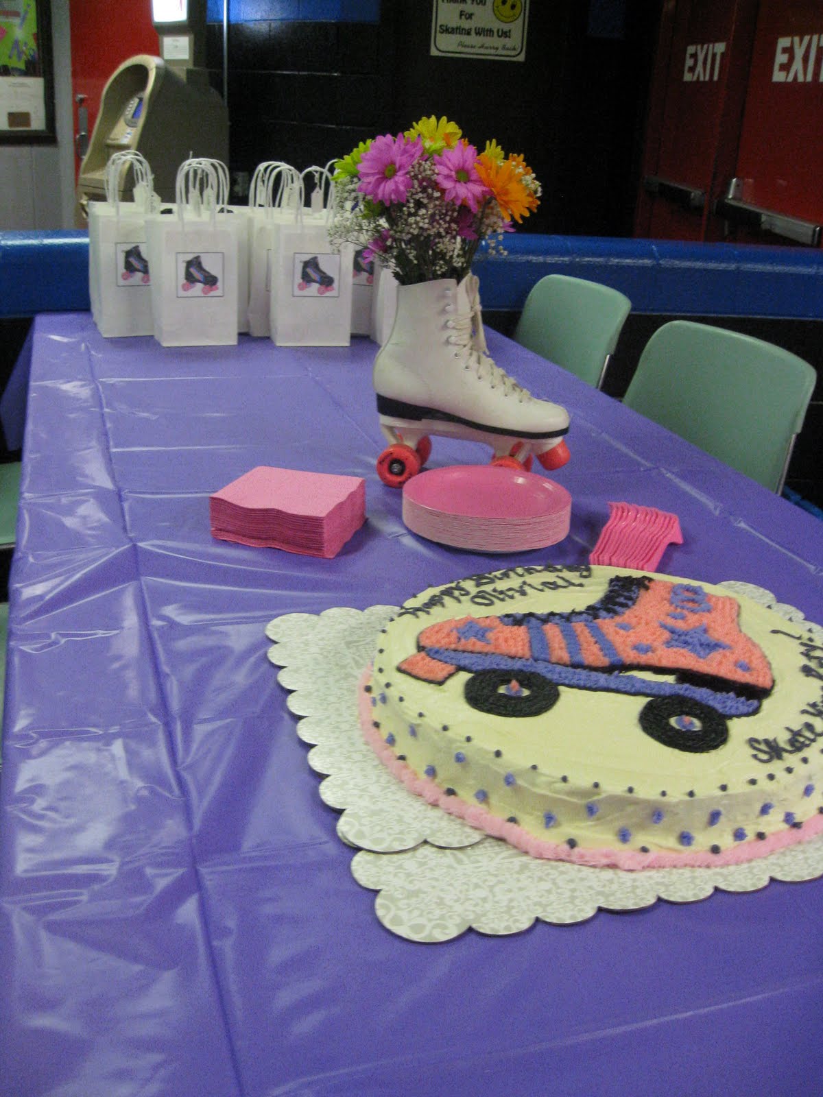 little irish: roller skating party