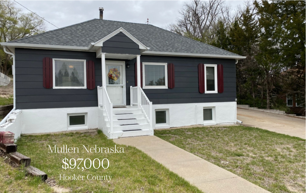 Cheap Nebraska Homes 106 NW 4th Street Mullen