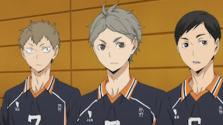 ハイキュー!! アニメ 2期13話 | 菅原孝支 縁下力 | HAIKYU!! Karasuno vs Kakugawa